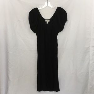 Ann Taylor Loft Black Jersey Dress (Empire Waist)